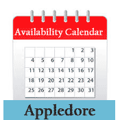 Appledore Cottage Availability Calendar