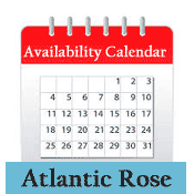 Atlantic Rose Cottage Availability Calendar