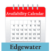 Edgewater Cottage Availability Calendar